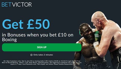 5/1 Fury or 10/1 Wilder to win at BetVictor! Max £5 Bet .